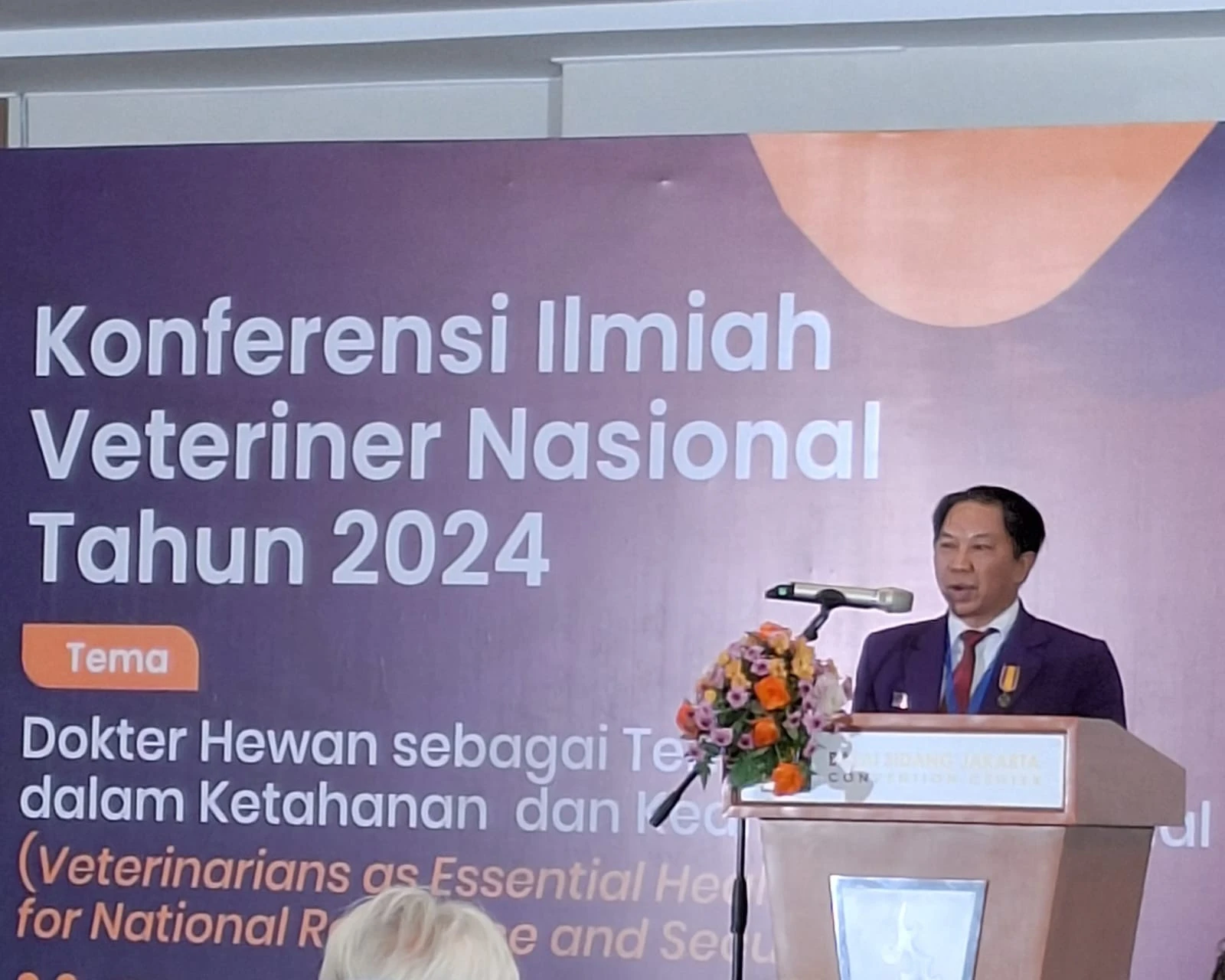 Ketua Umum PBPDHI Membuka KIVNAS ke 20 di JCC Senayan Jakarta, 17 Juli 2024